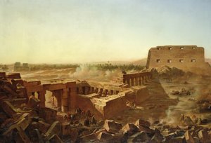 La battaglia al Tempio di Karnak: la campagna egiziana